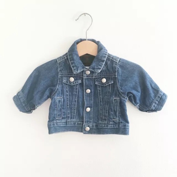 GAP Other - baby Gap Denim Jacket Blue Jean Infant 0-3 Mos
